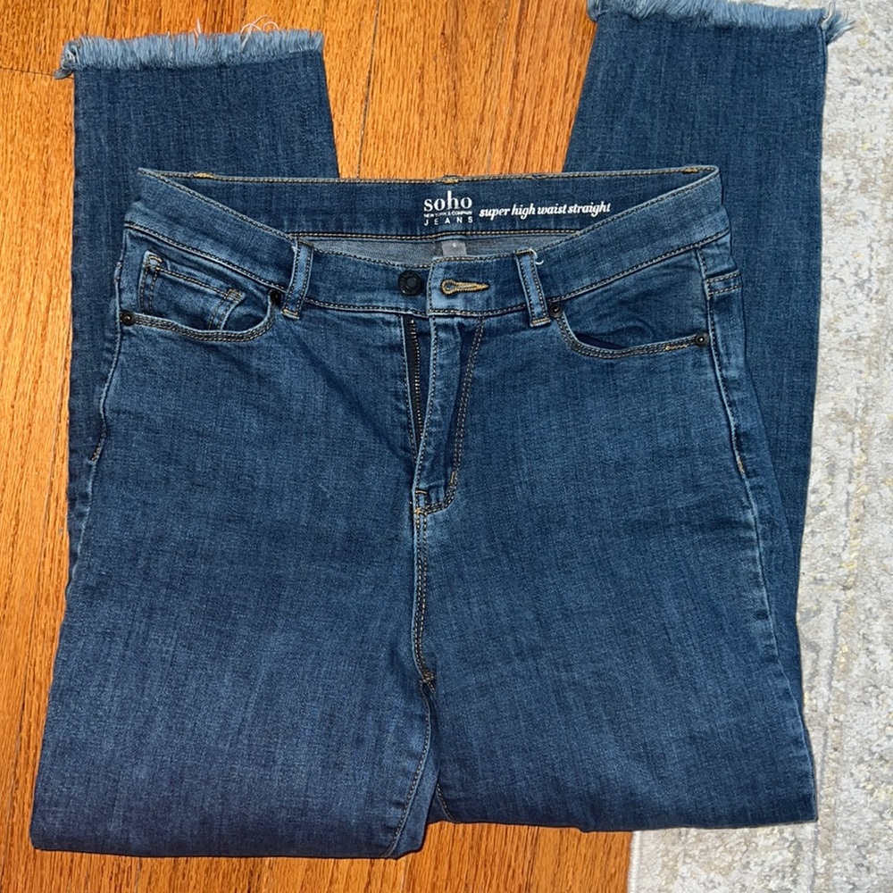 Soho jeans super high waist straight